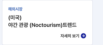 해외시장,(미국) 야간 관광 (Noctourism)트렌드,자세히보기